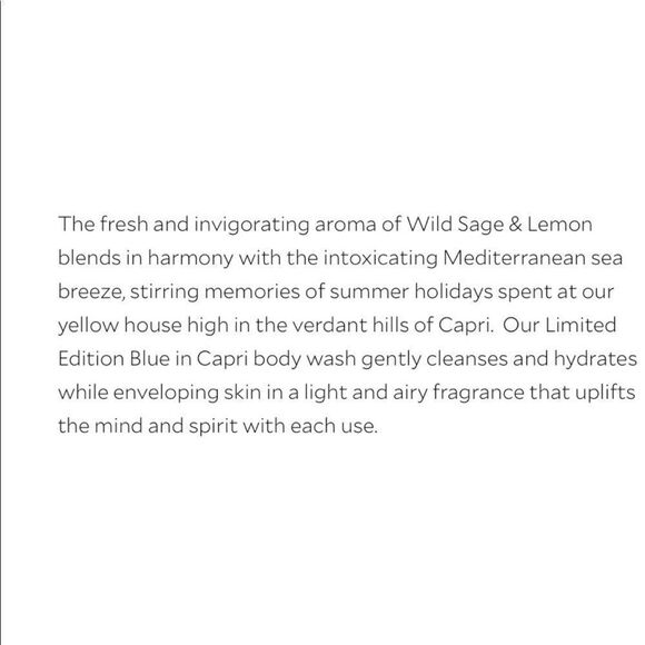 𝅺SKIN & Co Roma Blue In Capri Shower Gel - Picture 5 of 5